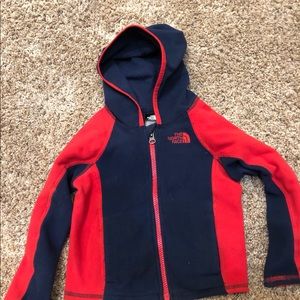 North face size 3t fleece excellent condition